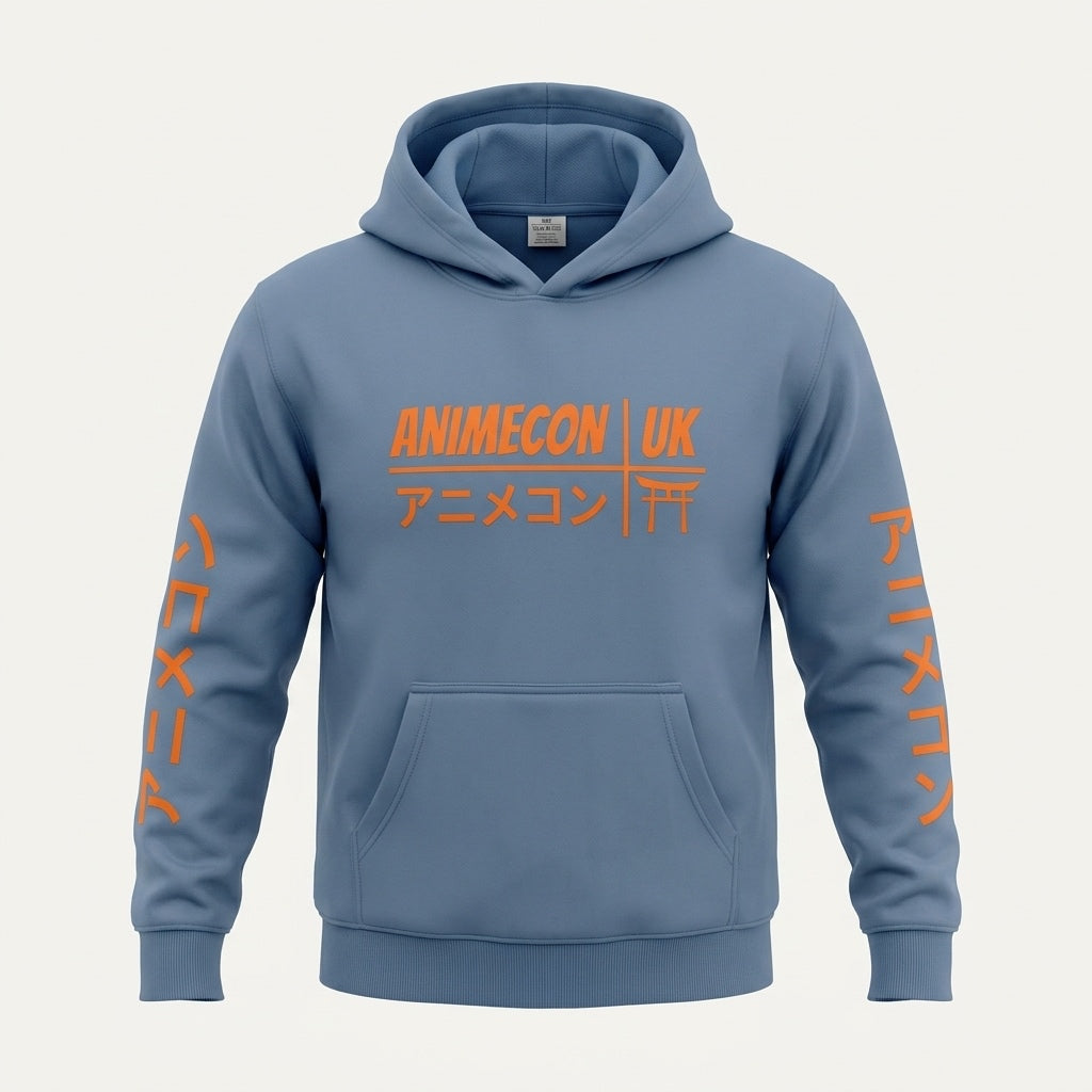 AnimeCon Steel Blue Street Hoodie