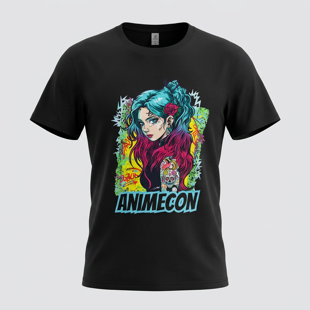 AnimeCon Neon Rebel T-Shirt
