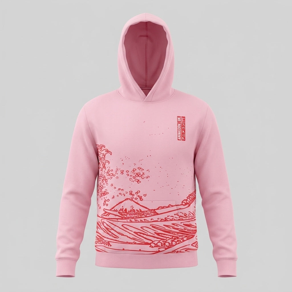 AnimeCon Sakura Wave Hoodie