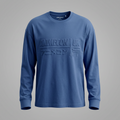 AnimeCon Cobalt Embossed Long-Sleeve